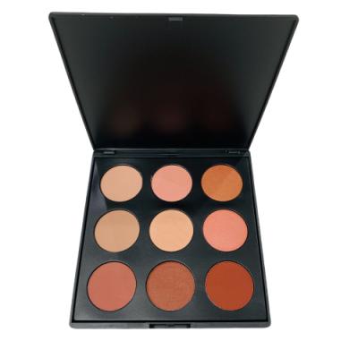 China Waterproof To Make Own Brand Professional Private Label Blusher Palette Waterproof Makeup for sale