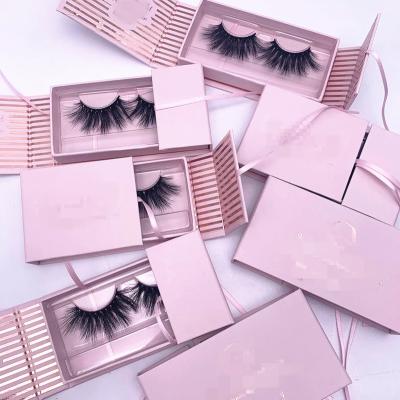 China 25mm Crisscross Dramatic Packing Mink Lashes Wholesale Custom Eyelash for sale