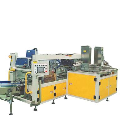 China Food Crate Wrap Packer For Bottle Water Carton Packaging Machine Line With Hot Melt Glue for sale