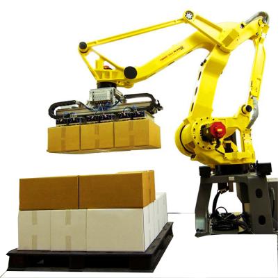 China New type kuka robot CLOTHING robotic palletizer for cartons for sale