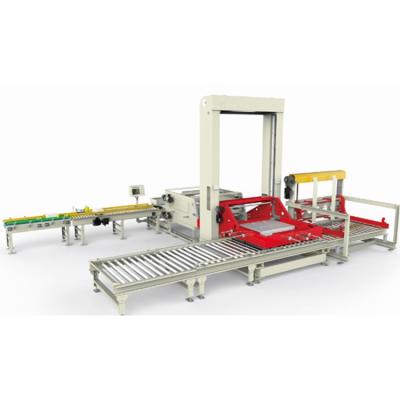 China Automatic Low Level CLOTHING Gantry Palletizer For Cartons Boxes Cases for sale