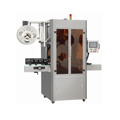 China Automatic Beverage Shrink Sleeve Labeling Machine For Bottle Glass Plastic Bottle for sale