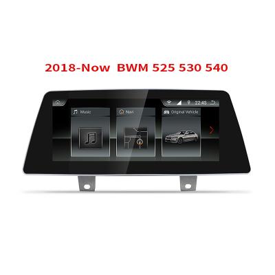 China 10.25 Inch Large Touch Screen Radio Support Reverse Video Gps Navigation BT For BMW 2018 Now 520 530 540 GT mp5 player 10251 for sale