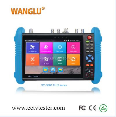 China 7 Inch IPS Touch Screen IPC IP Tester and Analog HD Security CCTV Camera Tester for sale