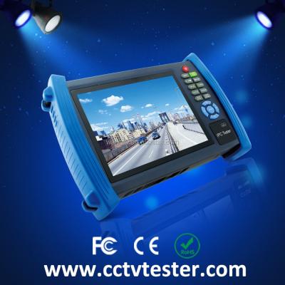 China Full function IP/analog camera tester IPC-8600MOVTSADH/8 in 1 IP camera tester with cable tracer and video level meter for sale