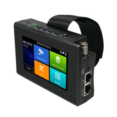 China Quick ONVIF 4 Inch Touch Screen PoE Operate AHD CVI TVI Analog IP Camera Tester for sale