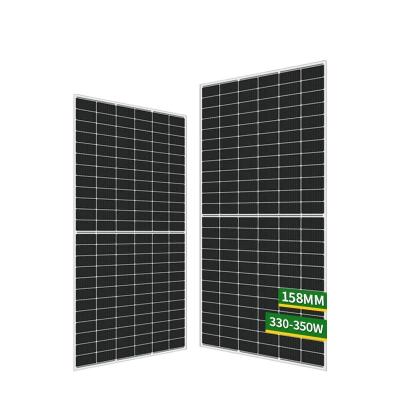 China Mono Crystalline Solar Power System GREEN ENERGY 340w 350w Solar Panel 10BB 360w High Efficiency Solar Panel Module for sale