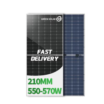 China Solar Photovoltaic Power System LONGi Solar Summit Panels 570W 560W Solar Module 550W Solar Panels A Grade for sale