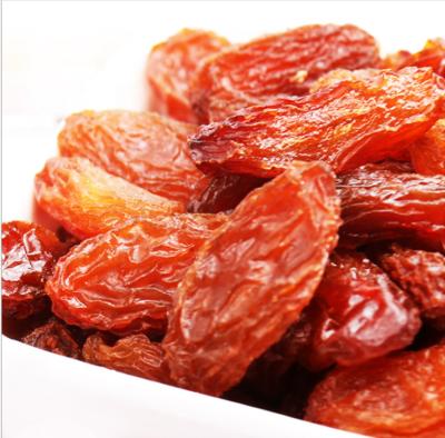 China Original Turpan Dried Fruit High Quality Jumbo Size Dried Red Sultana Raisins for sale