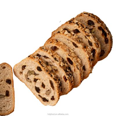 China Hot Selling Low-CARB Raisins and Nuts Sugar Free Whole Wheat Dried Healthy Fruit Bread Leba Bread for sale