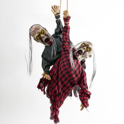 China Scary Halloween Props For Indoor Outdoor Horror Ghost Ornaments Halloween Hanging Hanging Decoration for sale