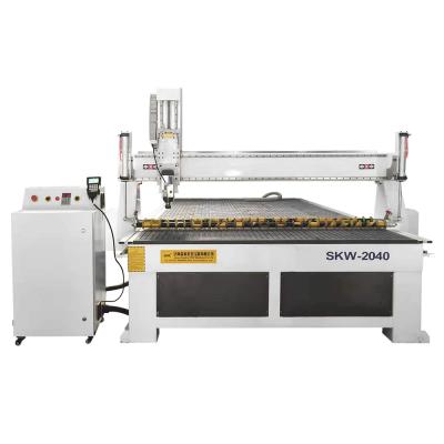 China Wood Acrylic PVC Engraving Cutter Wood CNC Non-metal CNC Router Press Roller Popular Wood Cutting Machine for sale