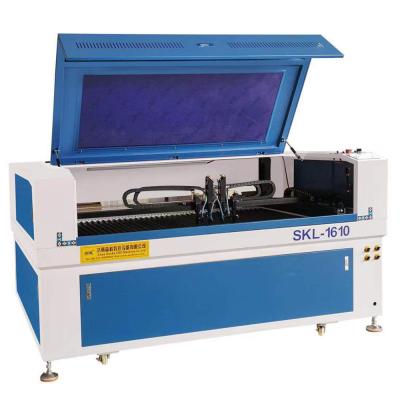 China 1610 Large Area Dual Laser CUT Heads 1612 CO2 Laser Engraving Machine CO2 Laser Cutting Machine for sale