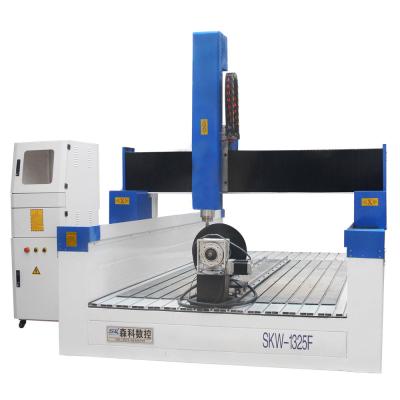 China Hotels 4 Axis 5 Axis CNC Router Machine Foam Wood Carving Wood Carving Engraving Machine for sale