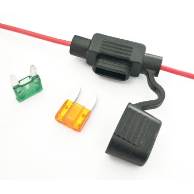 China IEC Mini Safety Standards Auto Waterproof Fuse Holder for sale