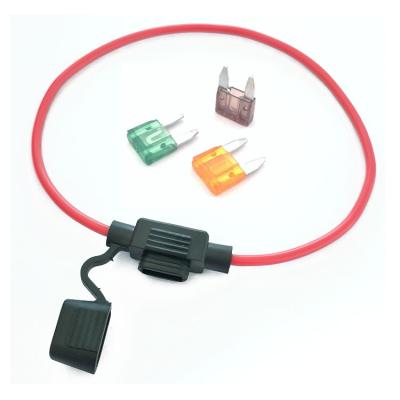 China Mini Water-Resistant Inline Mini Automotive Fuse Holder for sale