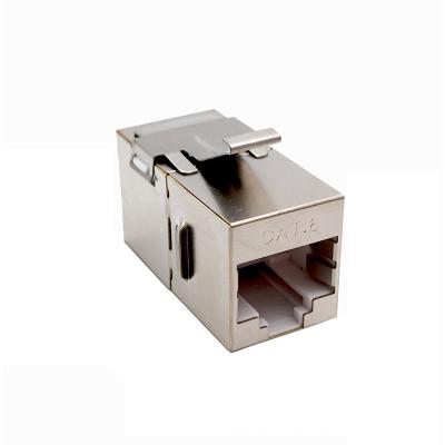 China XL-2115 metal metal shielded rj45 cat6 module jack coupler connector keystone jack for sale