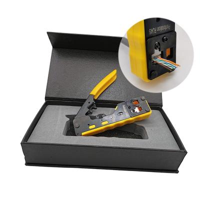 China 8P8C EZ Cat7 RJ45 Connector Plug Crimping Tool Network Cable Crimping Crimp Tool for sale