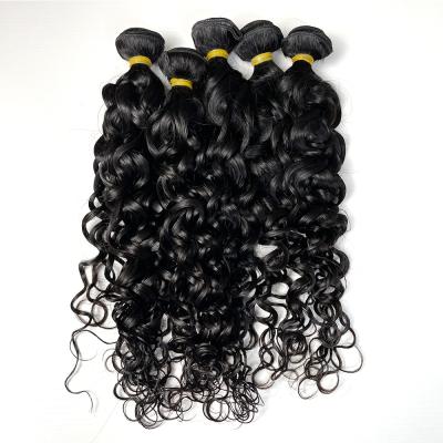 China Body Wave MLIN Water Wave Virgin Hair Single Dispenser Cuticle Aligned Hair Bundle Hair Bundles Wholesale Unprocessed Vendor for sale