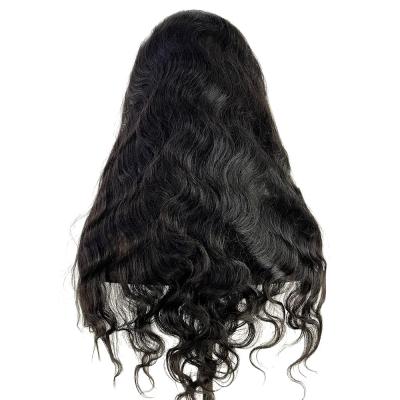 China Body Wave MLIN 13x4 HD Brown Medium Transparent Swiss Lace Front Wigs For Black Women Bundles Add Closure Headband Making Wig Customization for sale