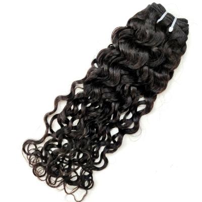 China No rejection. No tangling. Soft. Wholesale MLIN Hot Sale Italian Curly Hair Machine Shiny Double Weft Budnle Virgin Cuticle Aligned Hair for sale