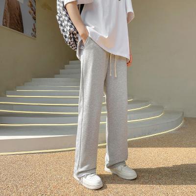 China High Quality Anti-wrinkle Men Fashion Pants Oversized Men Straight Leg Sweatpants With Drawstring for sale