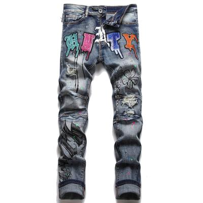 China Wholesale Price Breathable Fashion Small Quantity Jeans Pants Trendbiker Jeans for sale