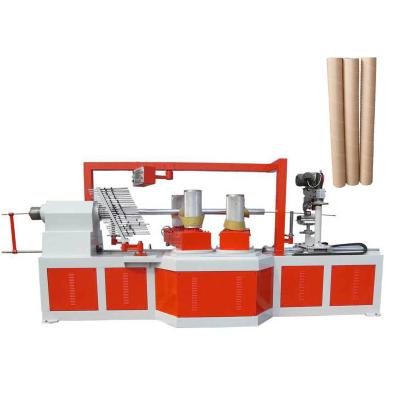 China Full Automatic Hotels Paper Core Tube Making Machine With Automatic Cutting for sale