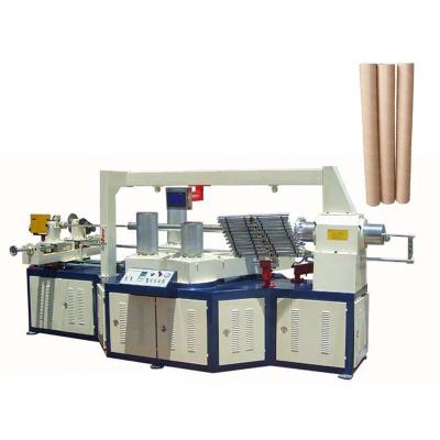 China Full Automatic Hotels Two Heads Paper Tube Core Making Machine For Winding Paper Core for sale