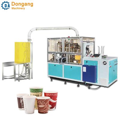 China Hotels Roll Cup Paper Machine Paper Cup Prepare Machine Prices Single PE Automatic Paper Cup Machine for sale