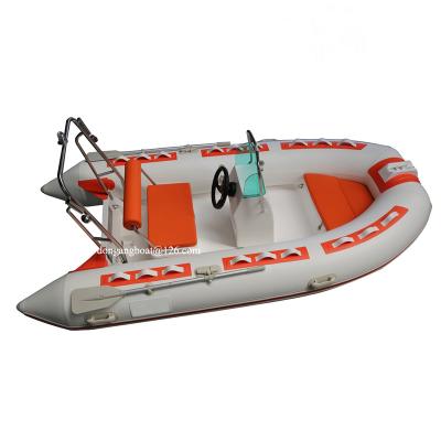 China Family Entertainment/Fishing 11.8ft Inflatable RIB 350 Boat Hypalon PVC Tube Fiberglass Hull Inflatable Fishing Boat 11.8ft Inflatable Fishing Boat for sale