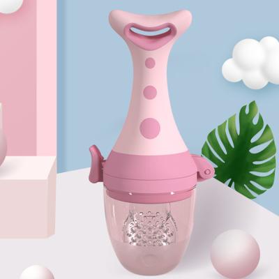 China 2021 BPA Free Silicone Baby Fresh Fruit Food Feeder Pacifier Feeder Nibbler Fruit Dummy for sale