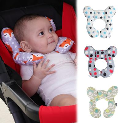 China PORTABLE Washable Safety U Shape Baby Car Seat Neck Support Infant Feeding Pillow for sale