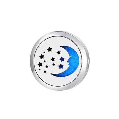 China New Arrival FASHIONABLE Moon and Stars Oil Aromatherapy Diffuser Pendant for sale