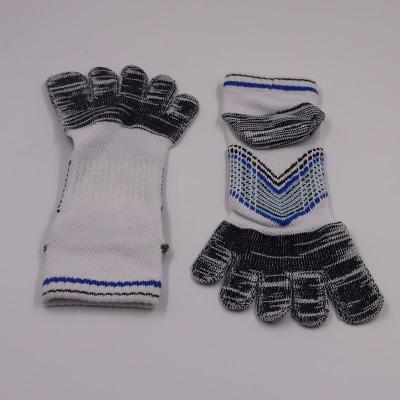 China Wholesale Breathable Logo Men Socks Custom Design Five Finger Socks Sport Toe Ankle Socks for sale