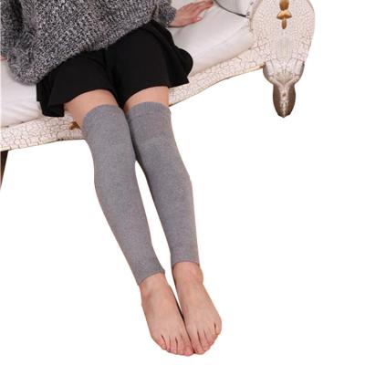 China Durable Cheap Black Leg Warmers For Women Winter Over Knee High Thick Warm Socks for sale