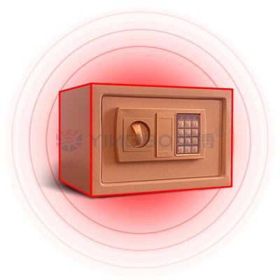 China Customized Solid Steel Electronic Digital Safe 8.5L With Full Digital Keypad for sale