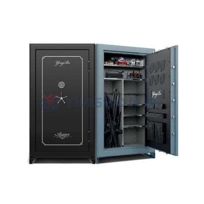 China Solid Steel Heavy Fireproof Gun Safe Box Steel For Gun Storage for sale