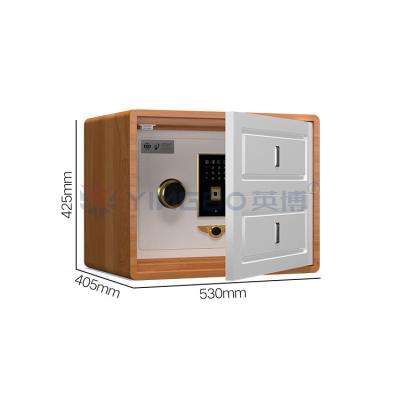 China Alarme duplo Design simples Smart Box Safe Mesa ao lado da cama Esferas espessadas à venda