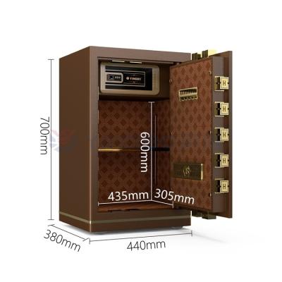 China Smart Fingerprint Lock Safe Box For Office Security 39kg YB/N7-70 for sale