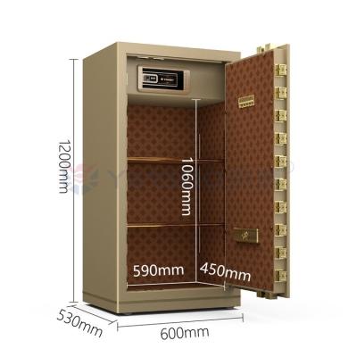 China H1200mm Dual Alarm Luxury Safe Box For Office Security for sale