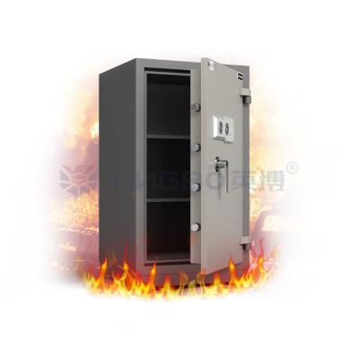 China YB/FG-88 Fire Resistant Lock Box Protect Your Valuables With Solid Steel Construction for sale