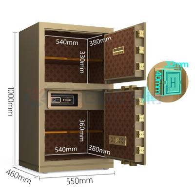 China H1000mm Caixa de segurança de fechadura electrónica digital para segurança de escritório YB/N7-100D à venda