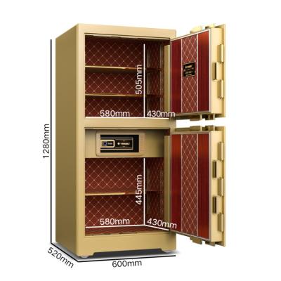 Κίνα 208±2kg Ασφαλιστικό θυρίδιο OEM Luxury Safes 4 ανοικτοί τρόποι YB/ZY-120D προς πώληση