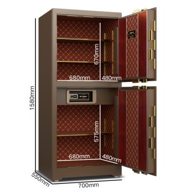 Chine 278 kg Double alarme Luxe Smart Commercial Safe Box Pour la sécurité YB/ZY-150D à vendre