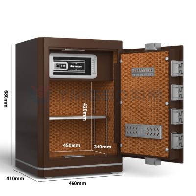 중국 2.5 Cu Ft 바이오메트릭 지문 잠금 홈 안전 상자 판매용