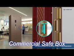 oem solid steel smart safe box fingerprint lock for security yb/zy-180