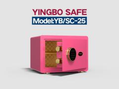 YB-SC-25-home safe box-pink