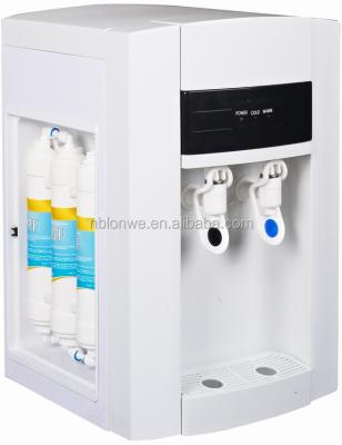 China Desktop Heating And Cooling Water Dispenser With Filters for sale