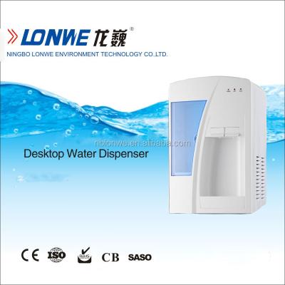 China Desktop Plastic Water Dispenser With Hot And Cold Water With Different Color for sale